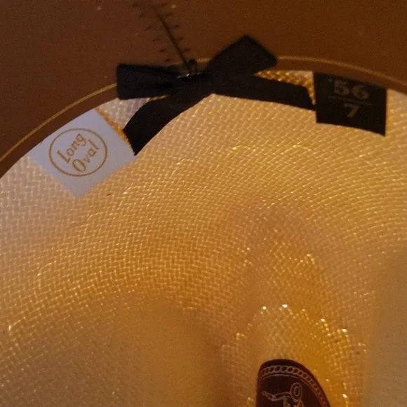 Resistol Shantung Panama straw hat - Picture 8 of 11